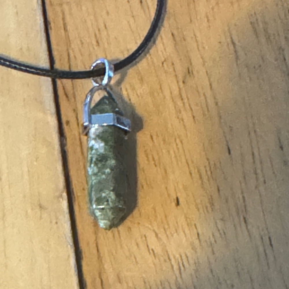 Multi-Color Stone Pendant Necklaces